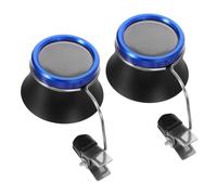 Uonlytech Lot de 2 loupes à Pince pour Lunettes, loupe grossissante x10, de bijoutier à Pince pour la réparation de Montres