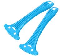 Uonlytech Lot de 2 Outils de Pédicure Pieds, Lime à Peau Morte du Pied Bleue, Exfoliant pour Callosités, Élimination des Peaux Mortes, Accessoire Manuel pour Soin des Talons Fissurés,
