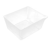 Uonlytech Lot de 2 Plateaux de Pesée en Acrylique Transparent Grosse Capacité pour Balance Électronique Réutilisables Économes en Énergie Adaptés la Cuisine et Petits Objets