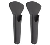 Uonlytech Lot de 2 Porte-Ciseaux Magnétiques Noirs Support de Rangement Magnétique pour Réfrigérateur Montage sans Perçage Accessoire Pratique Cuisine et Bureau Porte-Ciseaux Suspendu