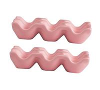 Uonlytech Lot de 2 Porte-œufs en Céramique pour Réfrigérateur, Support à Œufs Moderne et Élégant, Capacité 6 Œufs, Maintien Frais et Sécurisé Cuisine