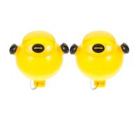 Uonlytech Lot de 2 Sifflets à Pigeons en Abs Orange, Ultra Légers et Réglables, Sifflets D’entraînement Quatre Tons pour Dressage D’Oiseaux, Accessoire Pratique pour Soins et Élevage