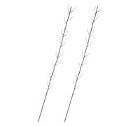 Uonlytech Lot de 2 Tuteurs pour Plantes Grimpantes en PP, Support Décoratif de Branches, Hauteur 100 Cm, Cadre d'escalade pour Jardin, Balcon et Intérieur, Treillis Plante Grimpante Fiable