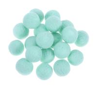 Uonlytech Lot de 20 Feutres De Laine pour Travaux Manuels Décorations en Laine Feutrée À Laiguille pour Perles Artisanales Décoration Dintérieur