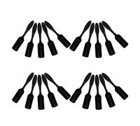 Uonlytech Lot de 20 Mini Pelles en Plastique Noir, Outils de Jardinage Manuels pour Planter, Creuser et Transplanter Succulentes, Petite Pelle à Fleurs, Spatule Miniature pour Pots et