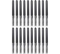 Uonlytech Lot de 20 Pinceaux à Sourcils et Cils avec Capuchon, Brosses Portables en Nylon, Mini Goupillons Pratiques pour Maquillage et Soin Multi-usage des Sourcils, Voyage et Trousse