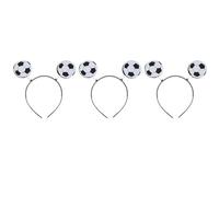 Uonlytech Lot de 3 Bandeaux de Football pour Hommes et Femmes Bandeaux Élastiques pour Supporters Sportifs pour Match de Football Accessoires Cheveux Confortables et Solide Idéals