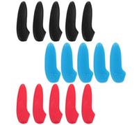 Uonlytech Lot de 30 Manchons Protecteurs de Pointe de Couteaux Universels en Plastique Robuste Couleurs Rouge Bleu Noir Protections Anti-Coupure pour Usage Domestique Cuisine