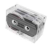 Uonlytech Lot de 4 Cassettes Audio Vierges 60 Bande Magnétique Standard pour Enregistrement de Messages et Discours Cassette Audio pour Bricolage et Fêtes Rétro Format Classique Usage