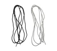 Uonlytech Lot de 4 Lacets Ronds 120 Cm à Cristaux Noirs et Ab Colorés, Cordons Décoratifs Brillants pour Baskets et Sweats à Capuche, Lacets à Paillettes Résistants pour Accessoires Mode