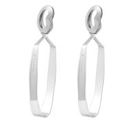 Uonlytech Lot de 4 Pinces à Escargots en Acier Inoxydable Résistantes à la Chaleur Légères et Solides pour Restaurant et Service de Crustacés Usage Pratique pour Escargots Huîtres et