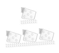Uonlytech Lot De 4 Séparateurs De Porte De Réfrigérateur Pratiques Faciles À Installer Pour Organiser Votre Réfrigérateur Et Garder Vos Aliments Frais 30 Pièces X 4