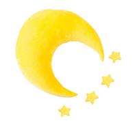 Uonlytech Lot de 5 Coussins Photo Bébé Étoiles et Lune, pour -né Jusqu’à 100 Jours, Accessoire de Photographie Doux en Tissu Peau Agréable, pour Séance Photo