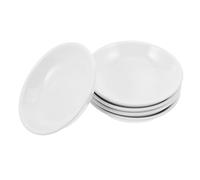 Uonlytech Lot de 5 Plateaux en Céramique 4 Pouces pour Chauffe-huiles Essentielles, Doublures Réutilisables pour Fondants Parfumés, Plaques de Remplacement pour Brûleur à Cire Domestique,