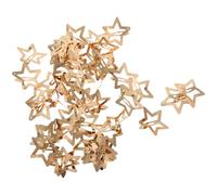 Uonlytech Lot de 50 Pinces à Cheveux Étoiles Argentées Mini en Métal Fin 3,2 Cm, Accessoires Coiffure Femme Mode, Agrafes pour Maintien Quotidien et Occasions Spéciales