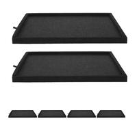 Uonlytech Lot de 6 Plateaux de tri en Feutrine pour Puzzles de 1000 pièces - Accessoires Portables pour Puzzles de 1000 pièces - Permet de Mieux Trier Les Motifs, Les Formes et Les Couleurs.