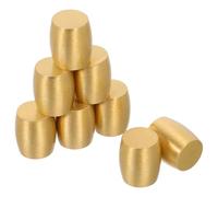 Uonlytech Lot De 8 Pieds De Nivellement en Laiton pour Étagères Présentoirs Rehausseurs De Meubles Décoratifs Pieds De Support en Laiton Plateau À Dorés