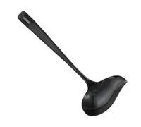 Uonlytech Louche à Sauce Inox Bec Verseur Cuillère de Cuisine Acier Inoxydable Ustensile Cuisine Sans Éclaboussures pour Soupe et Sauce