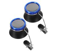 Uonlytech Loupe à Clip 20x Lot de 2 pour Réparation de Montres et Inspection de Bijoux, Outil de Loupe Grossissante pour Horlogerie, Lentille Claire Adaptée aux Travaux Précis et Usages