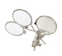 Uonlytech Loupe de Bijoutier à Clipser Réglable 3 Lentilles 5x/10x/15x, Loupe Optique Portable pour Réparation Montres, Bijoux et Téléphones, Utilisation Les Mains, pour Travaux