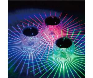 Uonlytech Lumiere Piscine LED Piscine Lumière Flottante Solaire, lumière Solaire de de Boule de Changement de Couleur, lumière de Bassin pour l'étang de