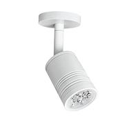 Uonlytech Lumières De Rondelle Lumière Vitrine Lampe Vitrine Projecteur Rotatif à 360 Degrés De L'image Led e Applique Murale Veilleuse Comptoir Faire Tourner Blanche