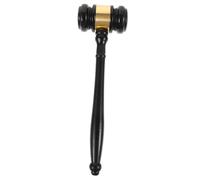 Uonlytech Maillet en Bois pour Avocat Marteau De Tribunal Réutilisable Prise Confortable Accessoire De Vente Aux Enchères pour Juges Et Commissaires-priseurs
