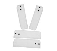 Uonlytech Manchettes Décoratives En Dentelle Blanche à Volants Amovibles, Fausses Menottes Élégantes Pour Femme, Poignets Boutonnés Ronds, Accessoire Gothique Pour Chemisier Et Pull, 2 Paires