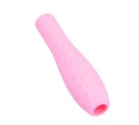 Uonlytech Manchon De Protection en Silicone pour Stylet, Grip Léger Antidérapant Réduisant La Fatigue du Poignet Et Protégeant Contre Les Rayures, Compatible avec Stylets Tactiles (Rose)