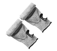 Uonlytech Manchons de Protection Anti-coupure Niveau 5 en Hppe Résistants aux Éraflures, 35 Cm, 2 Pièces, Protège-bras Extérieur pour Travaux de Manutention et Jardinage