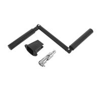 Uonlytech Manivelle de Fenêtre Manuelle en Aluminium Robuste, Poignée Ergonomique, Compatible Volets Roulants et Stores Bannes, Accessoire de Remplacement Polyvalent pour Balcon et Patio,