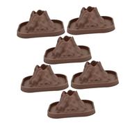 Uonlytech Maquette De Éducative, Modèle De, Kit 6 Pièces, Taille Compacte, Matériau Plastique, Jeu Créatif pour Garçon Et Filles, Projet Scolaire Et Expériences D'éruptions Volcaniques