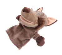 Uonlytech Marionnette à Main Loup Peluche Douce et Imitation pour Garçon Fille pour Théâtre Contes et Jeux Interaction Familiale