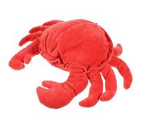 Uonlytech Marionnette Main Crabe Interactif Éducatif pour Garçon Fille et Adultes Marionnette Animale Réaliste pour Conte et Jeu Créatif