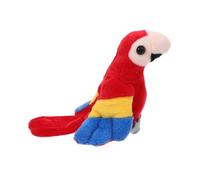 Uonlytech Marionnette Main Perroquet Peluche Douce pour Conte et Jeu Éducatif Doigt Flexible Outil Communication Garçon Fille Adaptée Maison École et Maternelle