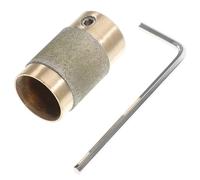 Uonlytech Meule Diamantée pour Vitraux avec Noyau Laiton Outil de Meulage Verre pour Façonnage de Verre Carreaux