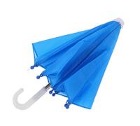 Uonlytech Mini Parapluie pour Poupée Fille Petit Parapluie Décoratif Portable Miniature Étanche avec Protection UV Accessoire de Jeu Imitation pour Garçon Fille
