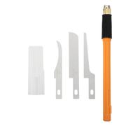 Uonlytech Mini Scie de Modélisme en Acier Allié 3 Lames et 1 Manche, Outil de Coupe Manuel Fiable pour Bricolage et Artisanat DIY sur Branches et Membres D'arbre