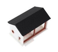 Uonlytech Miniature Modèle de Bâtiment Ancien Chinois Figurine Pavillon pour Bonsaï Aquarium et Micro-Paysage Décoration DIY Polyvalente pour Jardin Miniature