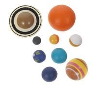 Uonlytech Modèles Planétaires Cosmiques pour Garçon Et Filles, Ensemble De 9 Pièces De Planètes Simulées Réalistes, Taille Moyenne, Décoration Éducative Scientifique pour Chambre Et Bureau