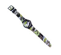 Uonlytech Montre Garçon Fille Camouflage Verte Montre Éducative Analogique Légère et Résistante Apprentissage Facile de Heure pour Garçon Fille Design Mode Pratique