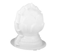 Uonlytech Moule à Béton Lotus pour Balustrade Extérieure Moule De Colonne Romaine Décoratif 1 Pièce Facile à Utiliser Aménagement Paysager Décoration De Jardin