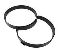 Uonlytech Moule à Pavés Jardin 2 Pièces en Plastique pour Création de Chemins et Allées en Béton, Adapté pour Terrasse, Patio et Espaces Verts