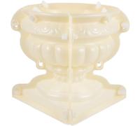 Uonlytech Moule à Pot de Fleurs en Plastique Réutilisable pour Pot de Bonsaï et Jardinière Modèle Européen de Style Romain Moule Robuste en Béton Décoration Jardin DIY