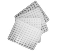 Uonlytech Moule en Silicone 4pcs pour Fabrication de Perles de Cire à Cacheter, Résistant à L'usure et Facile à Démouler, pour Loisirs Créatifs DIY