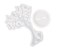 Uonlytech Moule Silicone Résine Époxy Femme DIY Support Colliers et Boucles d'Oreilles Présentoir Bijoux Décorations Maison