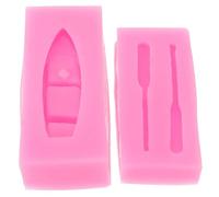Uonlytech Moules à Congélation en Silicone Forme Bateau, Multi-usages et Faciles à Nettoyer, pour Pâtisserie Professionnelle et Fabrication de Chocolat
