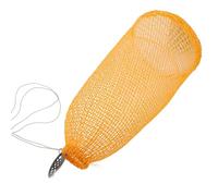 Uonlytech Nasse à Anguilles Pliable en Plastique Orange avec Maille de Précision, Cage Multifonction pour Crabes et Loches, Pêche en Milieux Aquatiques Variés