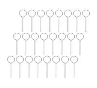 Uonlytech Outil D’Éjection de Carte Sim en Acier Inoxydable Mini Extracteur pour Tiroir Sim Lot de 200 Pièces Portable et Compatible avec la Plupart des Appareils Mobiles Outil