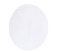 Uonlytech Outil de Centrage pour Tour à Bols en Acrylique Blanc, Compas de Menuiserie Épais pour Bricolage Fait Main Jauge de Contour Ronde
